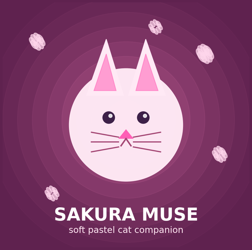 Pink cat muse reference